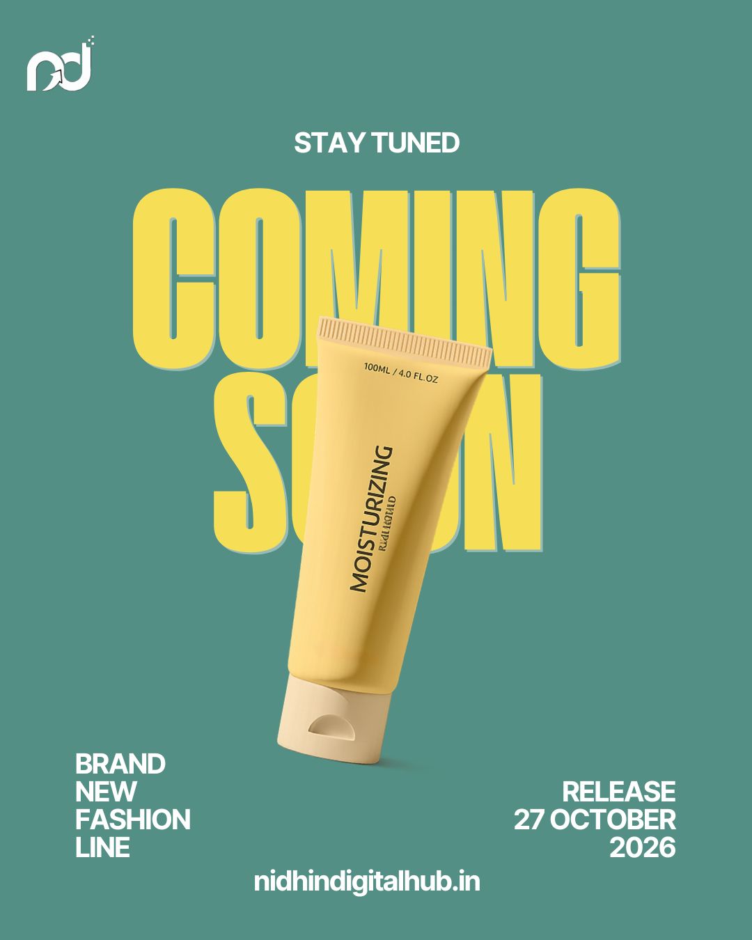 Premium Moisturizing Formula poster design